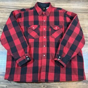 VTG Saddle King Mens XL 17.5X34.5 |Red| Made In USA Insulated Western Jacket